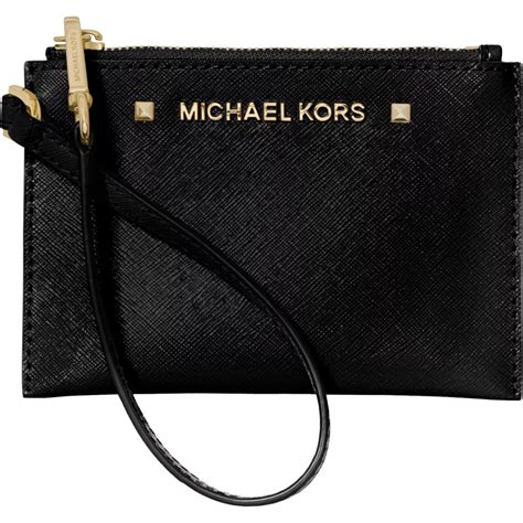 Michael Kors Karla Leather Wristlet 